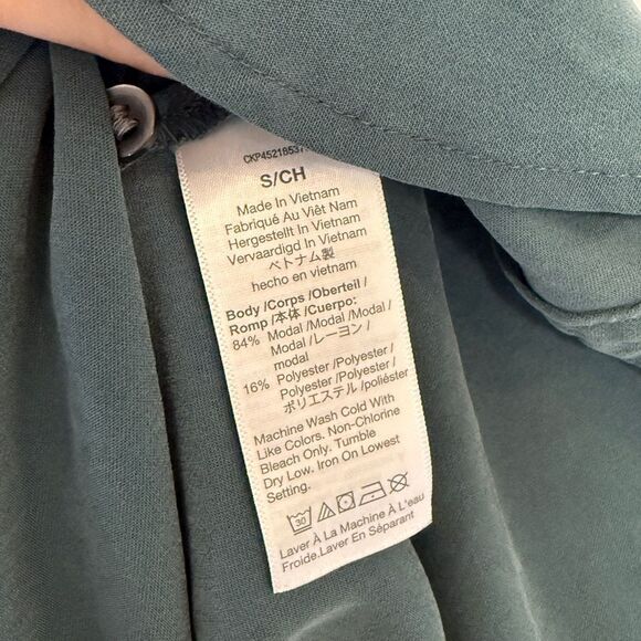 Madewell Sandwashed Popover Top - Picture 4 of 4